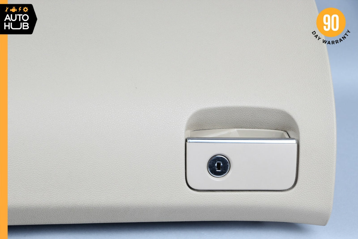 06-13 Mercedes W251 R350 R500 Dashboard Glove Box Storage Compartment Beige OEM - photo 4