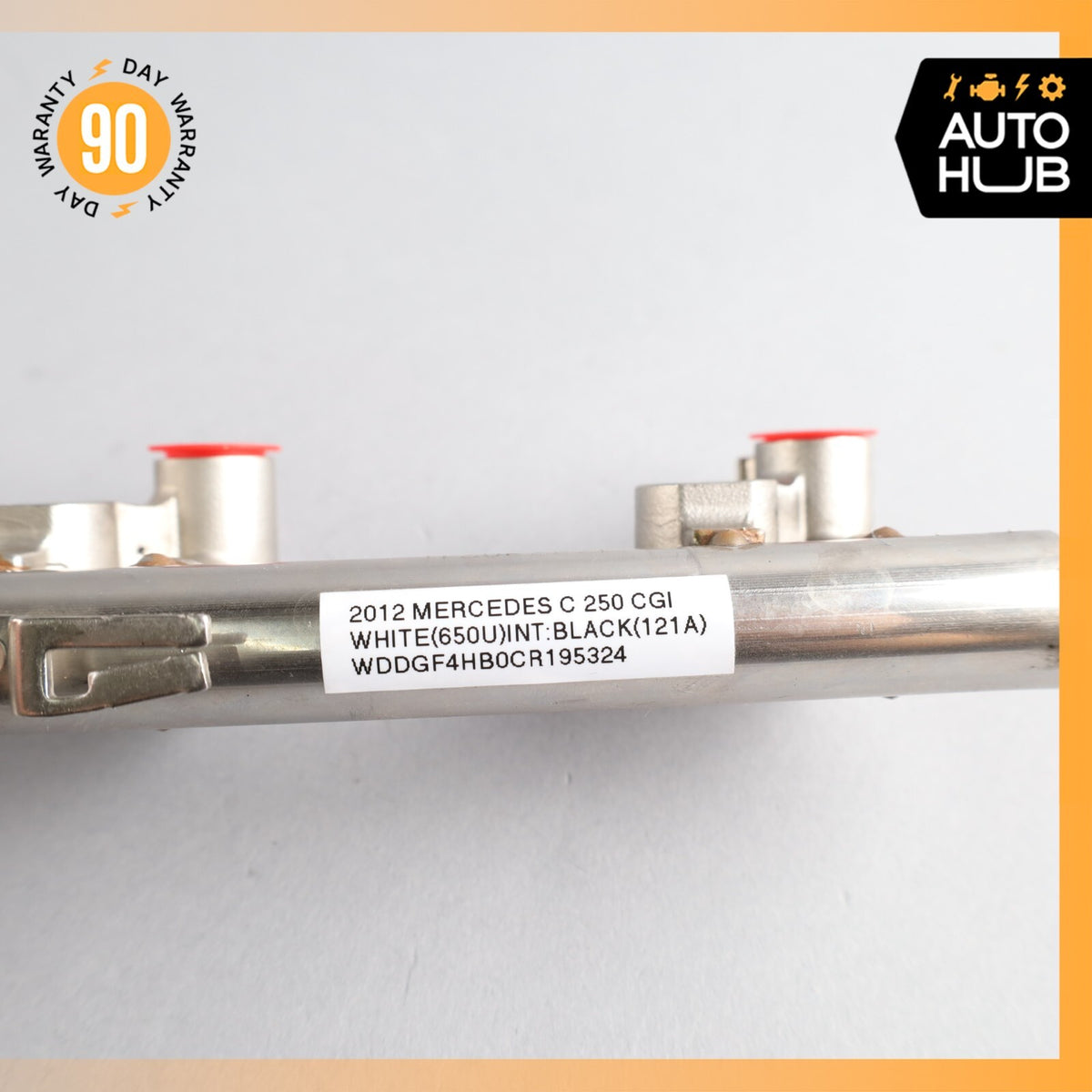 12-15 Mercedes W204 C250 SLK250 M271 Fuel Injector Rail Line 2710705495 OEM - photo 11