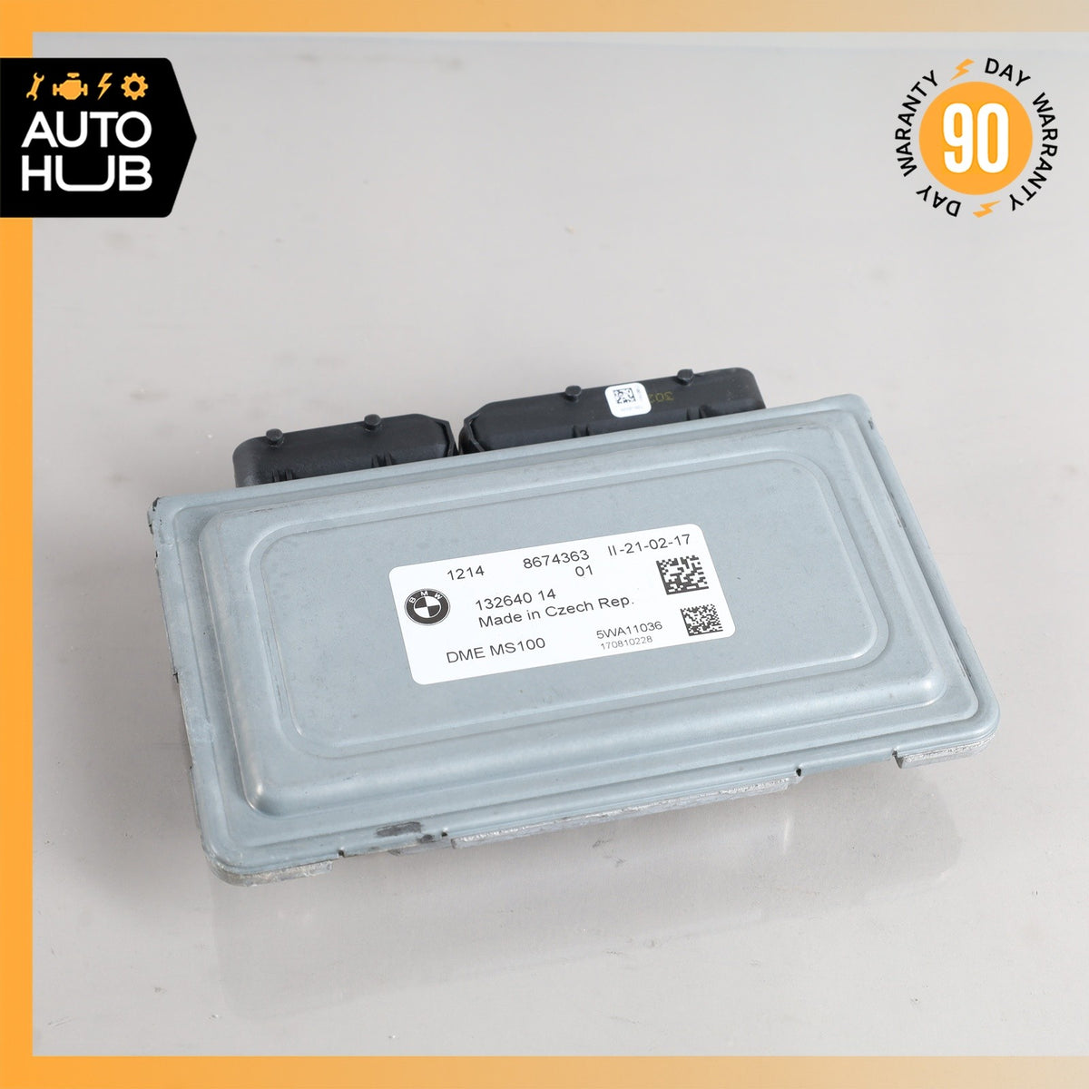 14-21 BMW i3 I01 REX Engine Control Module Unit 12148674363 OEM 74k - photo 6