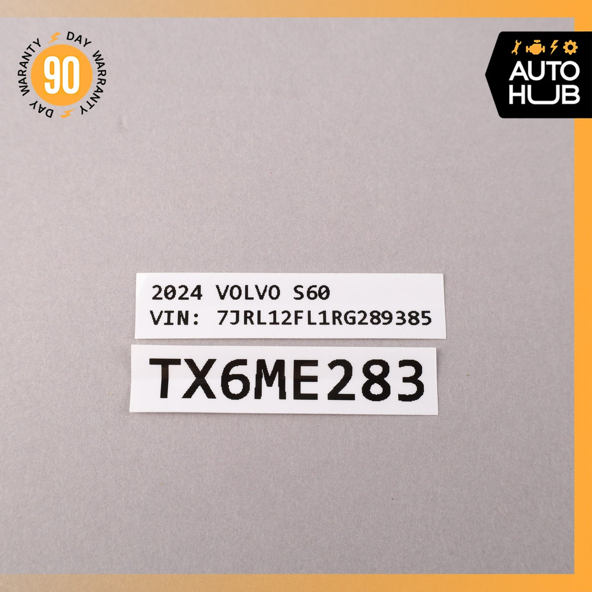 23-25 Volvo S60 Front Blind Spot Radar Distance Sensor OEM 60k - photo 10