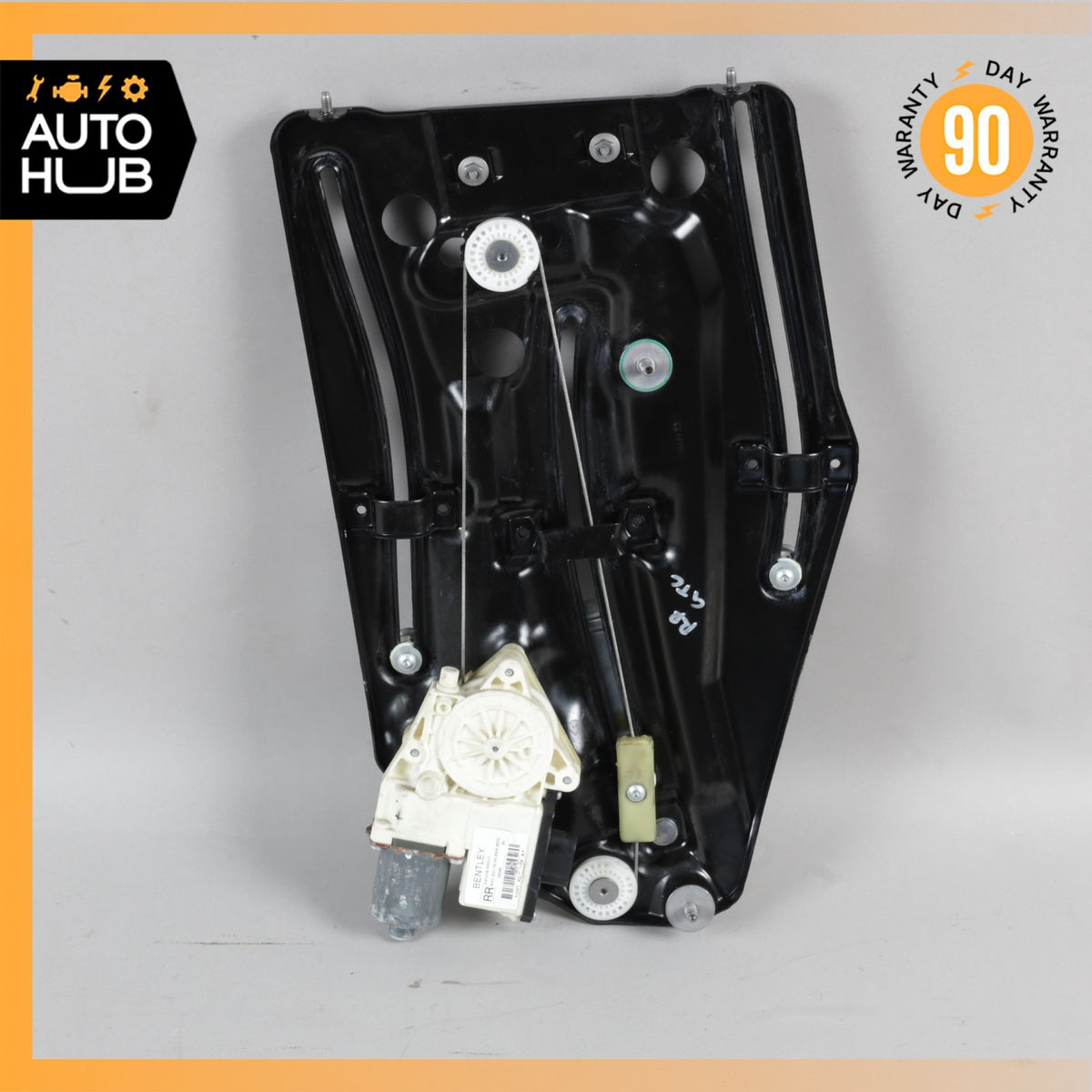 07-11 Bentley Continental GTC Rear Right Quarter Window Regulator Motor OEM - photo 2