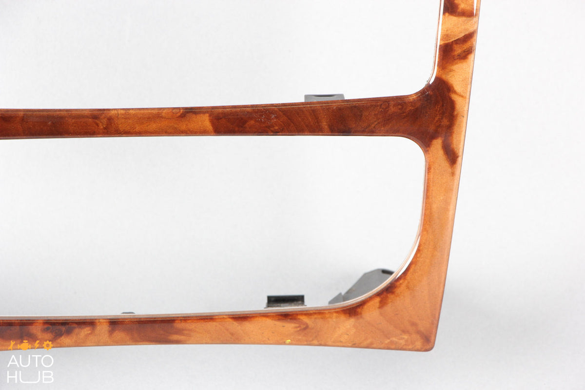 03-04 Mercedes W209 CLK320 CLK500 Center Console Trim Bezel Wood OEM - photo 7