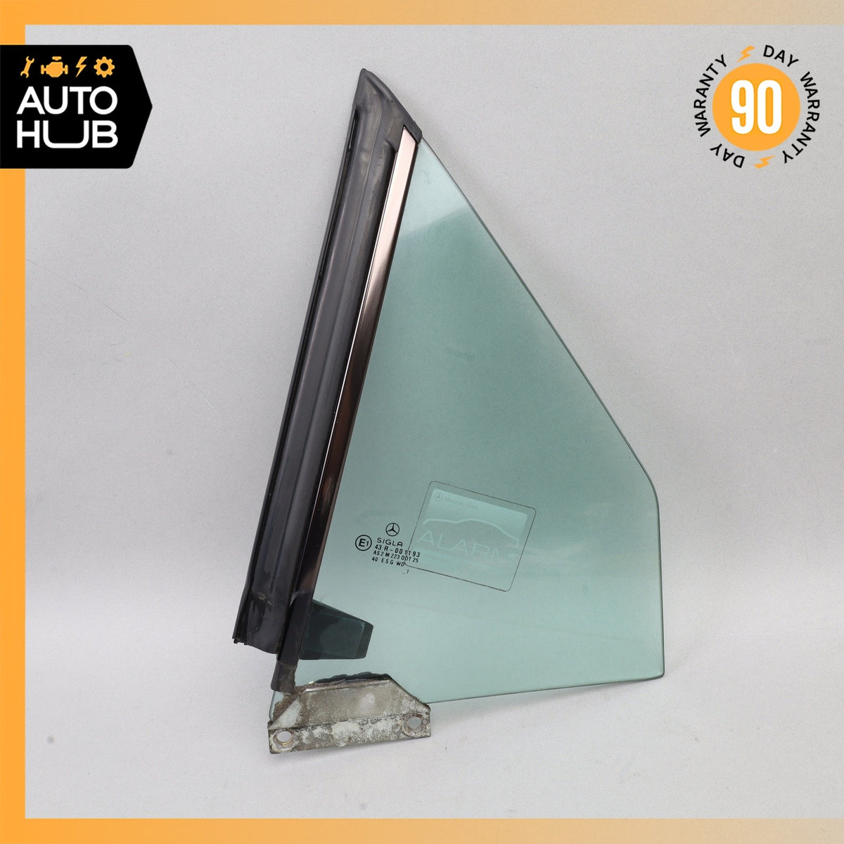 97-04 Mercedes R170 SLK230 SLK320 Rear Left Side Quarter Window Glass OEM - photo 2