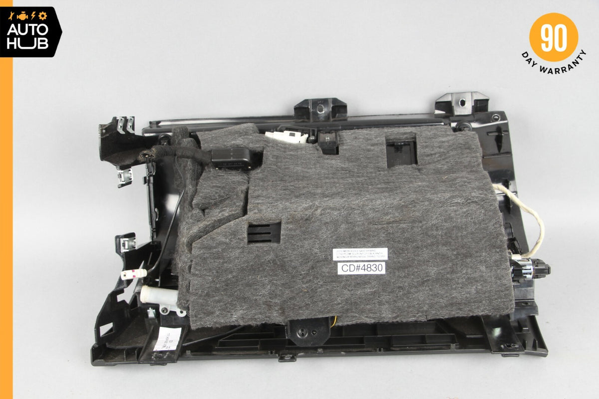 10-13 Mercedes W221 S400 S550 Dash Board Glove Box Compartment Black OEM - photo 10