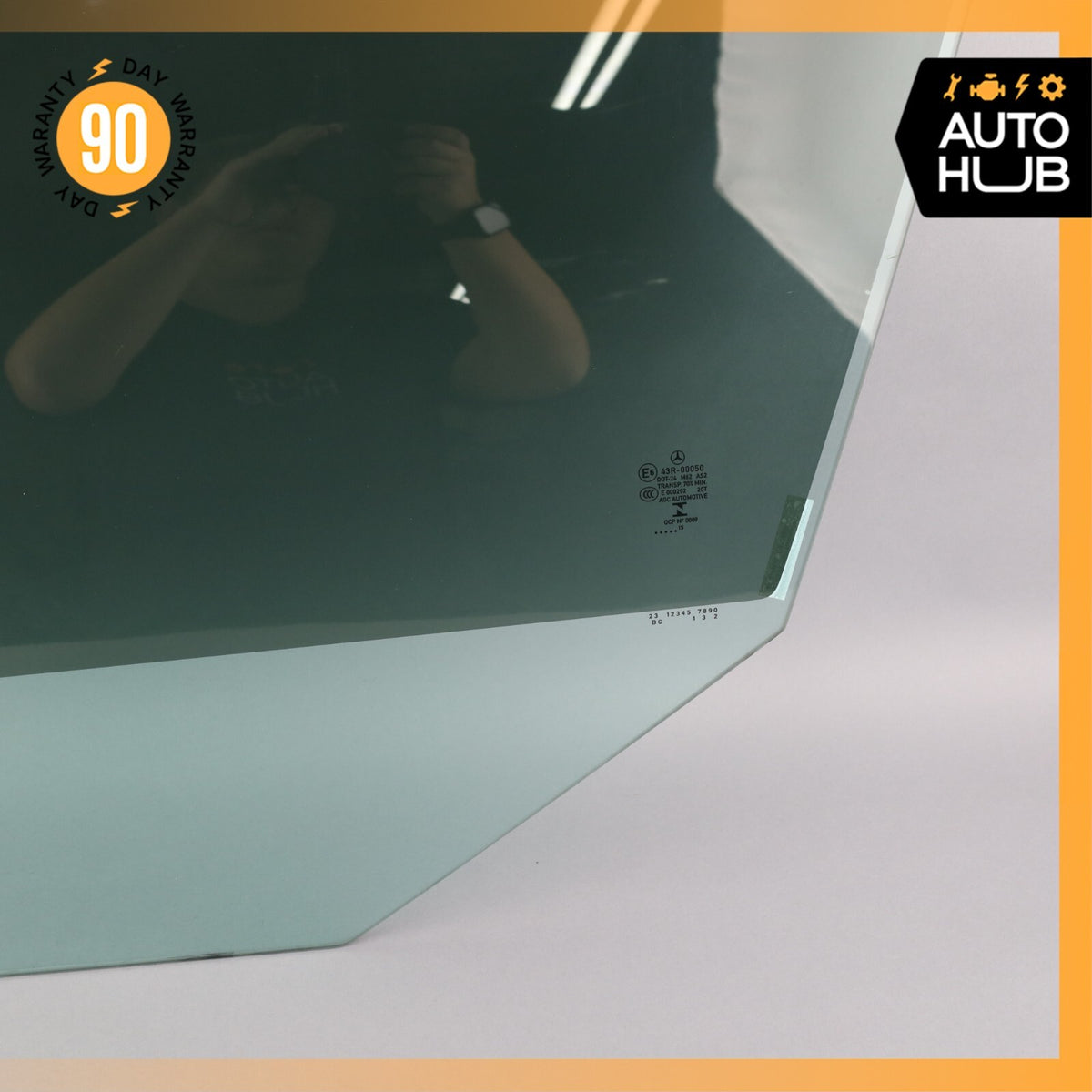 10-16 Mercedes W212 E350 E400 E550 Front Left Side Door Window Glass OEM - photo 3
