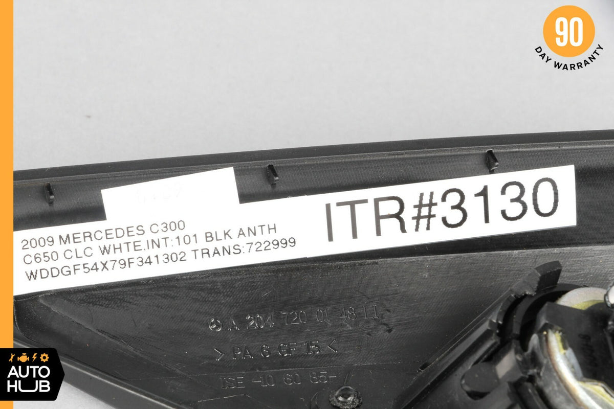 08-14 Mercedes W204 C300 Front Left Side Door Panel Tweeter Speaker Cover OEM - photo 10