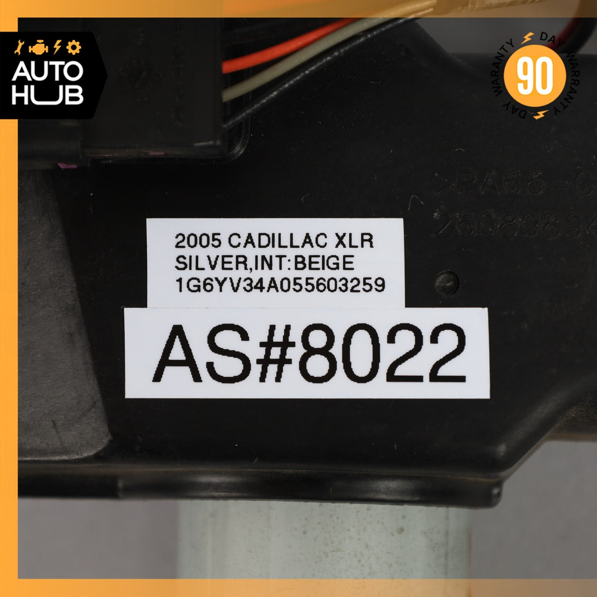 04-09 Cadillac XLR Steering Column Adjust Motor OEM 69k - photo 12