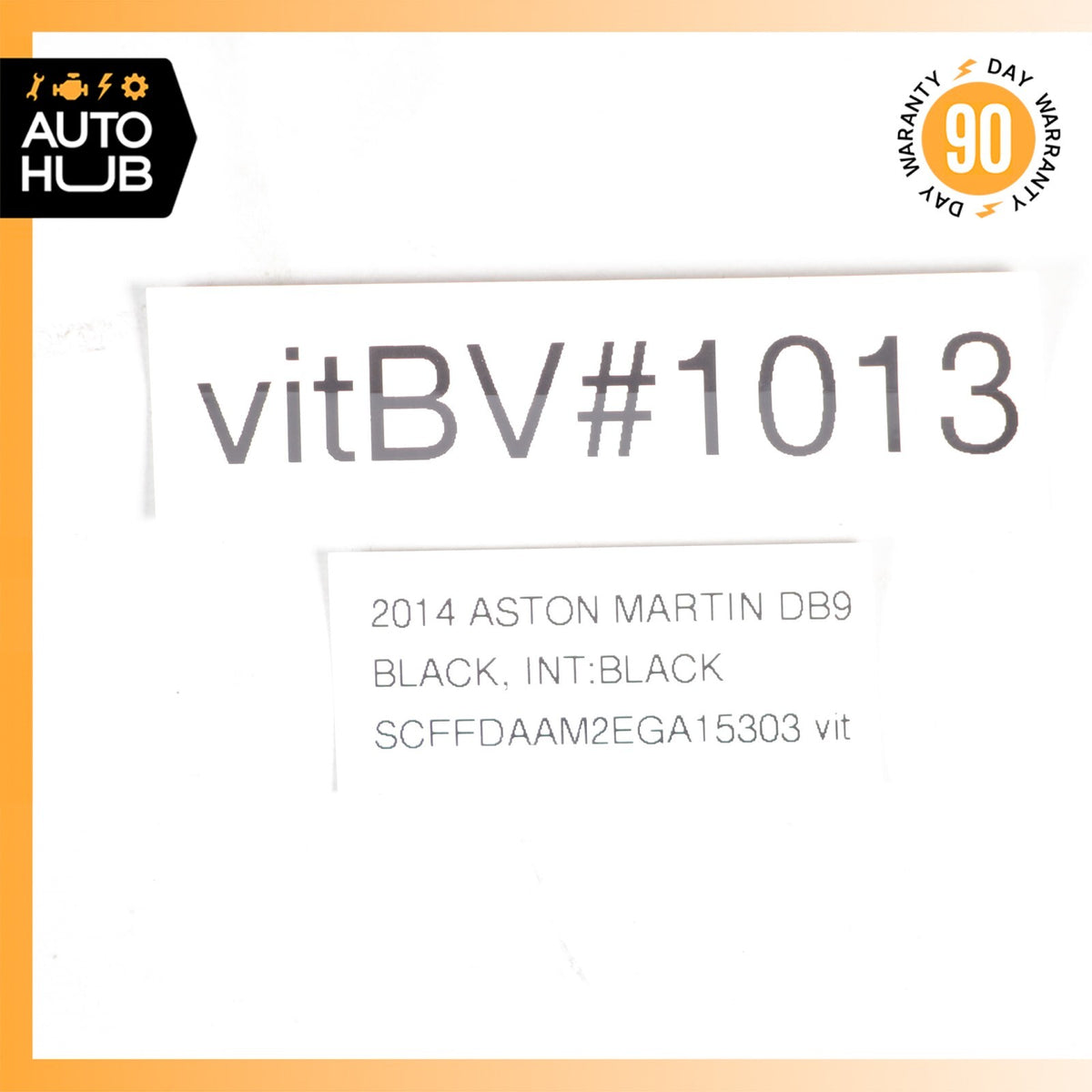 13-16 Aston Martin DB9 Right Passenger Side Door Shell Frame Panel Black OEM 35k - photo 24