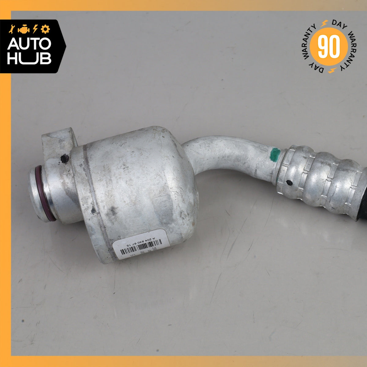 10-12 Mercedes X204 GLK350 A/C AC Air Conditioning Hose Pipe Line OEM - photo 2