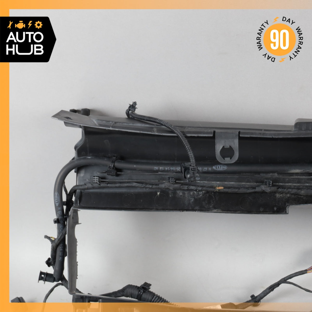 Porsche Macan 95B Engine Radiator Air Duct 95B121707B OEM - photo 11