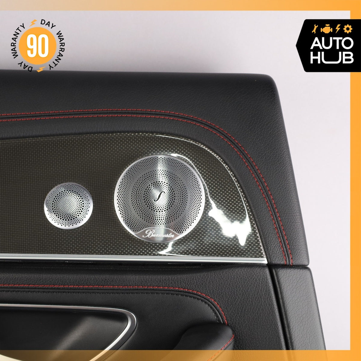17-23 Mercedes W213 E43 AMG E400 Rear Left Side Interior Door Panel Nappa OEM - photo 3