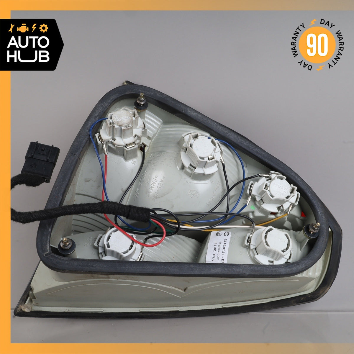 03-08 Maserati Quattroporte M139 Right Side Tail Light Lamp 191102 OEM 84k - photo 12