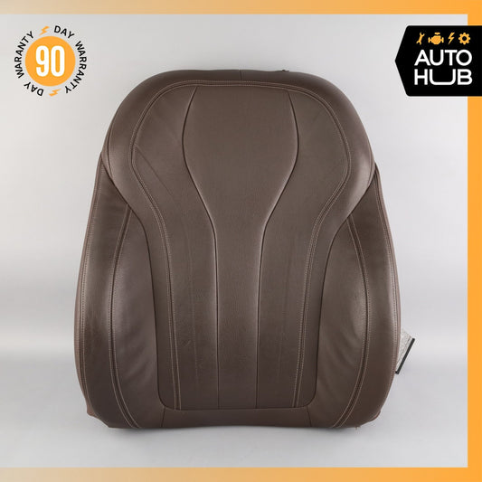 14-19 BMW F15 X5 X6 Sport Front Right Side Top Upper Seat Cushion Brown OEM 86k - photo 1