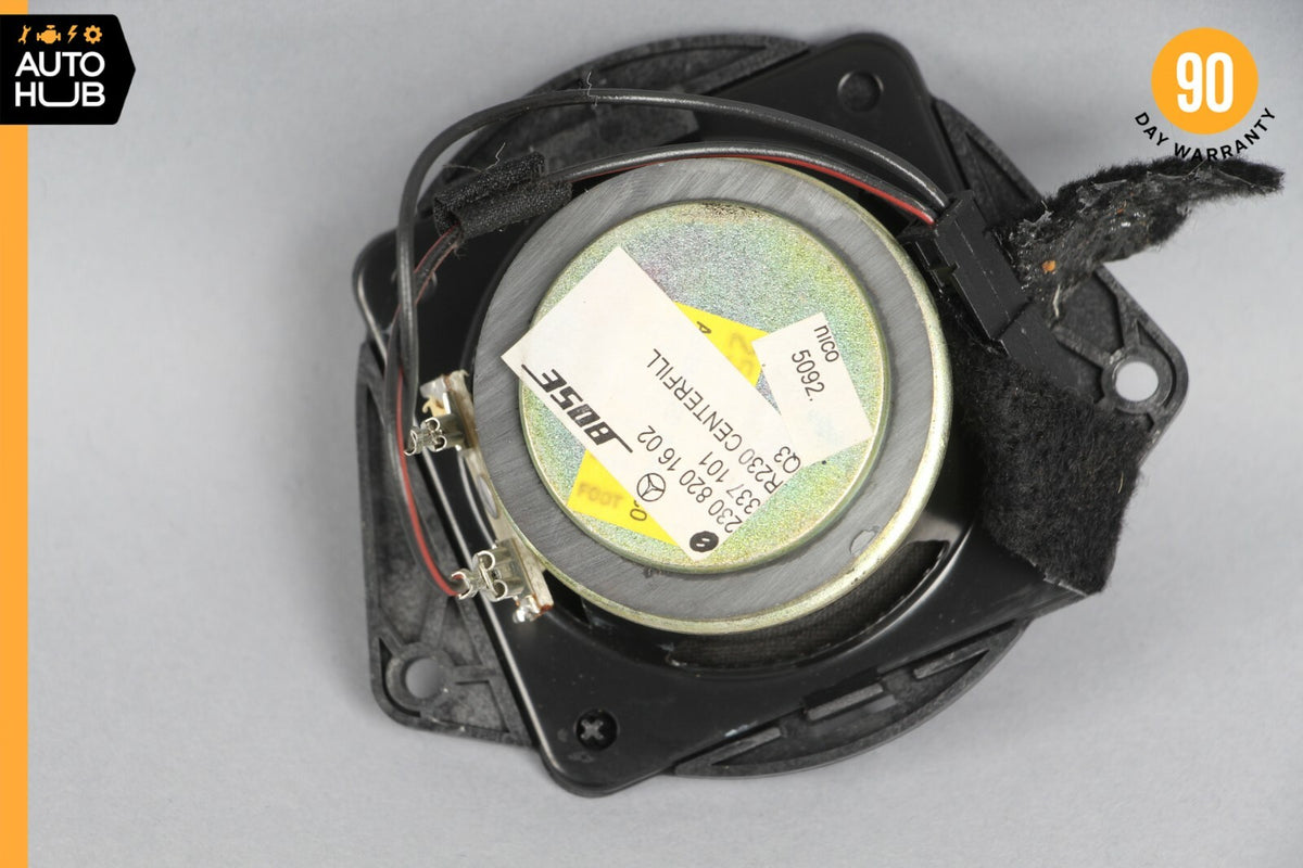 03-08 Mercedes R230 SL500 SL55 AMG Dashboard Dash Center Audio Speaker Bose OEM - photo 3