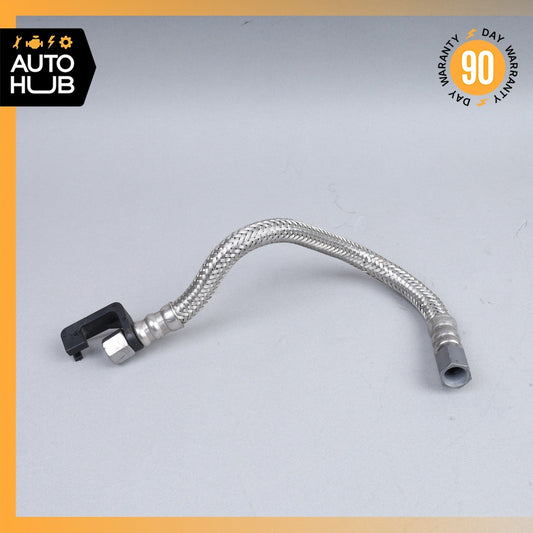 12-16 Mercedes W207 E350 C350 M276 PZEV Fuel Rail Hose Line 2124701275 OEM - photo 1