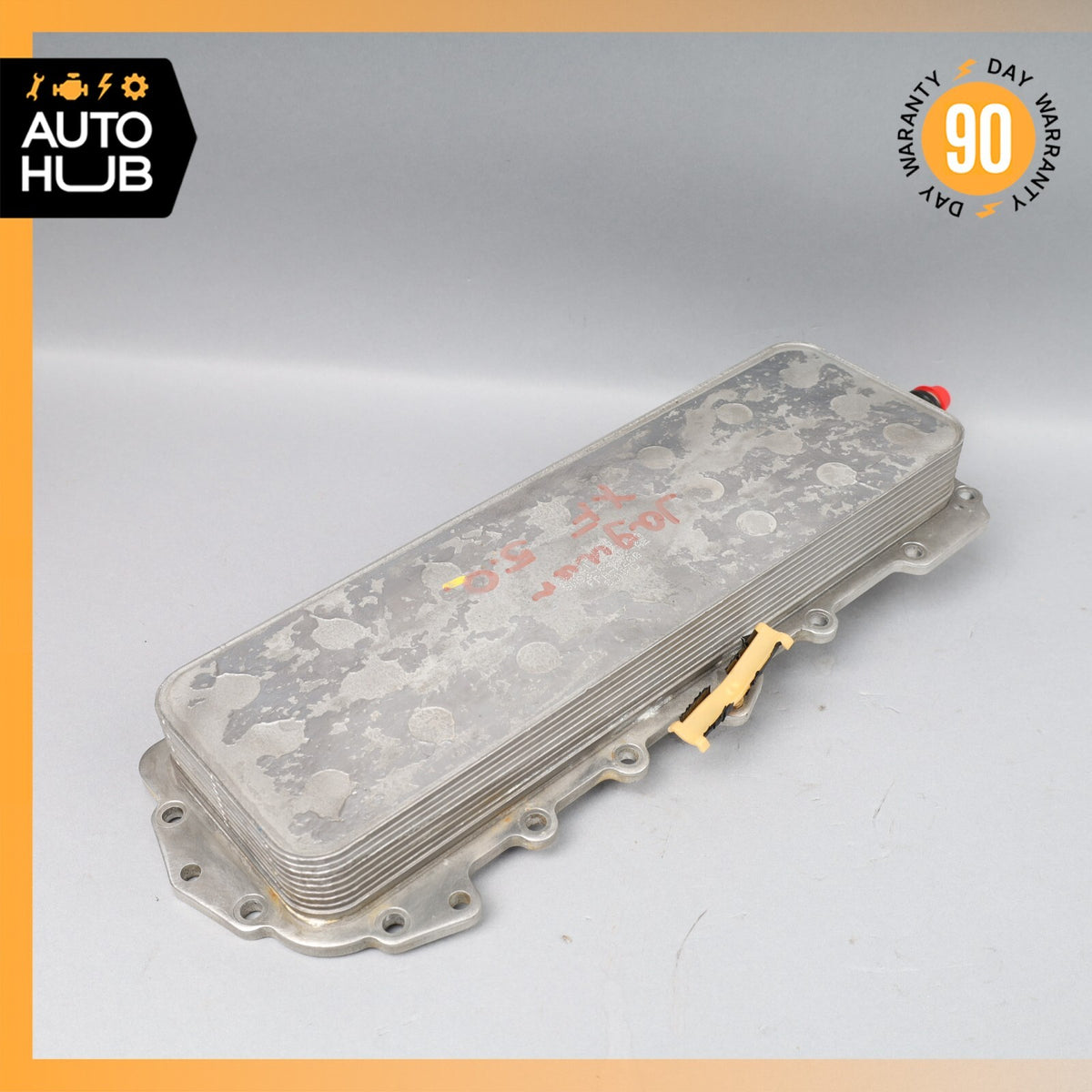 2010 Jaguar X150 XK Engine Motor Oil Cooler Radiator 8W936A642AE OEM - photo 7