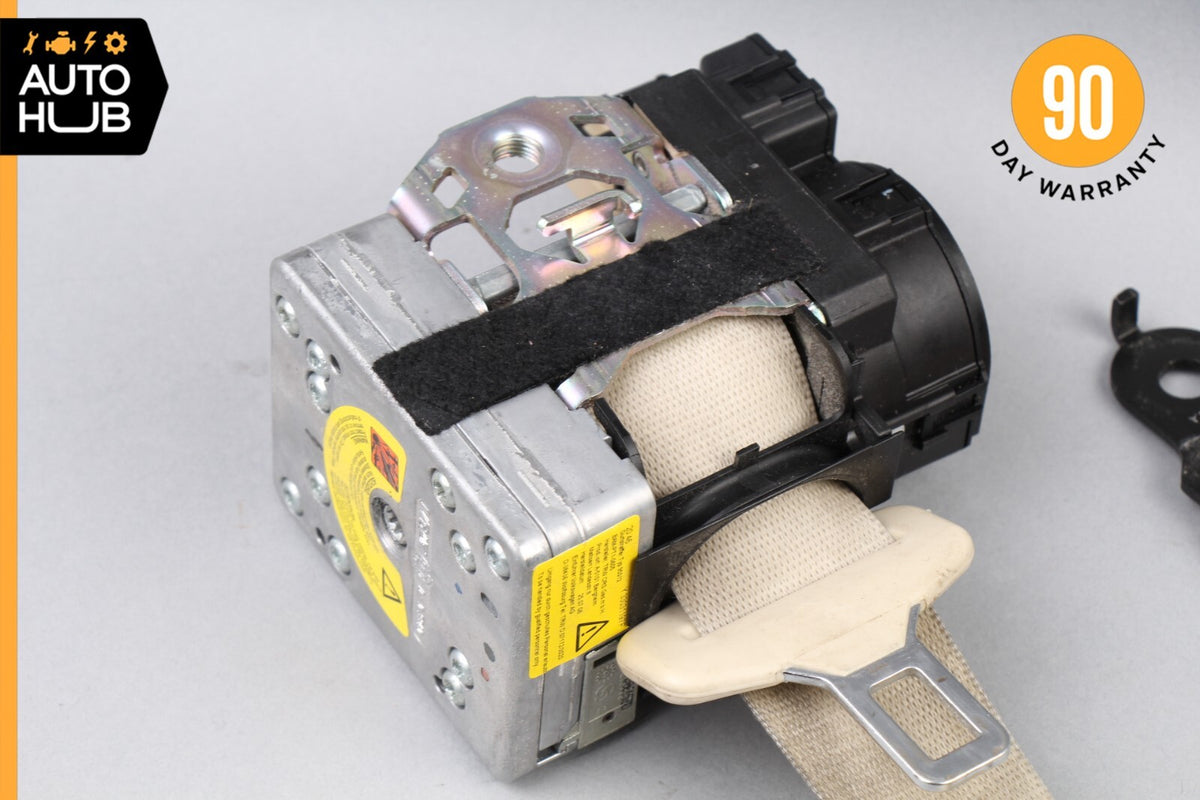 07-12 Mercedes R230 SL550 SL55 AMG Left Driver Seat Belt Retractor Beige OEM - photo 2