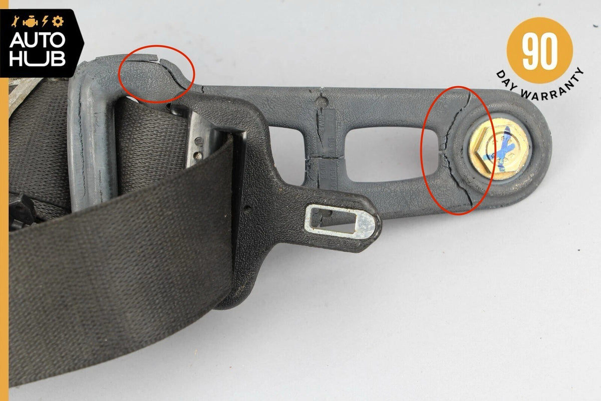 87-95 Mercedes W124 E320 Wagon 3rd Third Row Rear Left Seat Belt Seatbelt OEM - photo 7