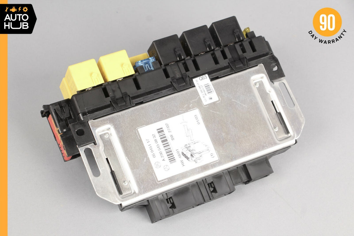 03-12 Mercedes R230 SL550 SL55 SLR Front Left SAM Fuse Box Control Module OEM - photo 6
