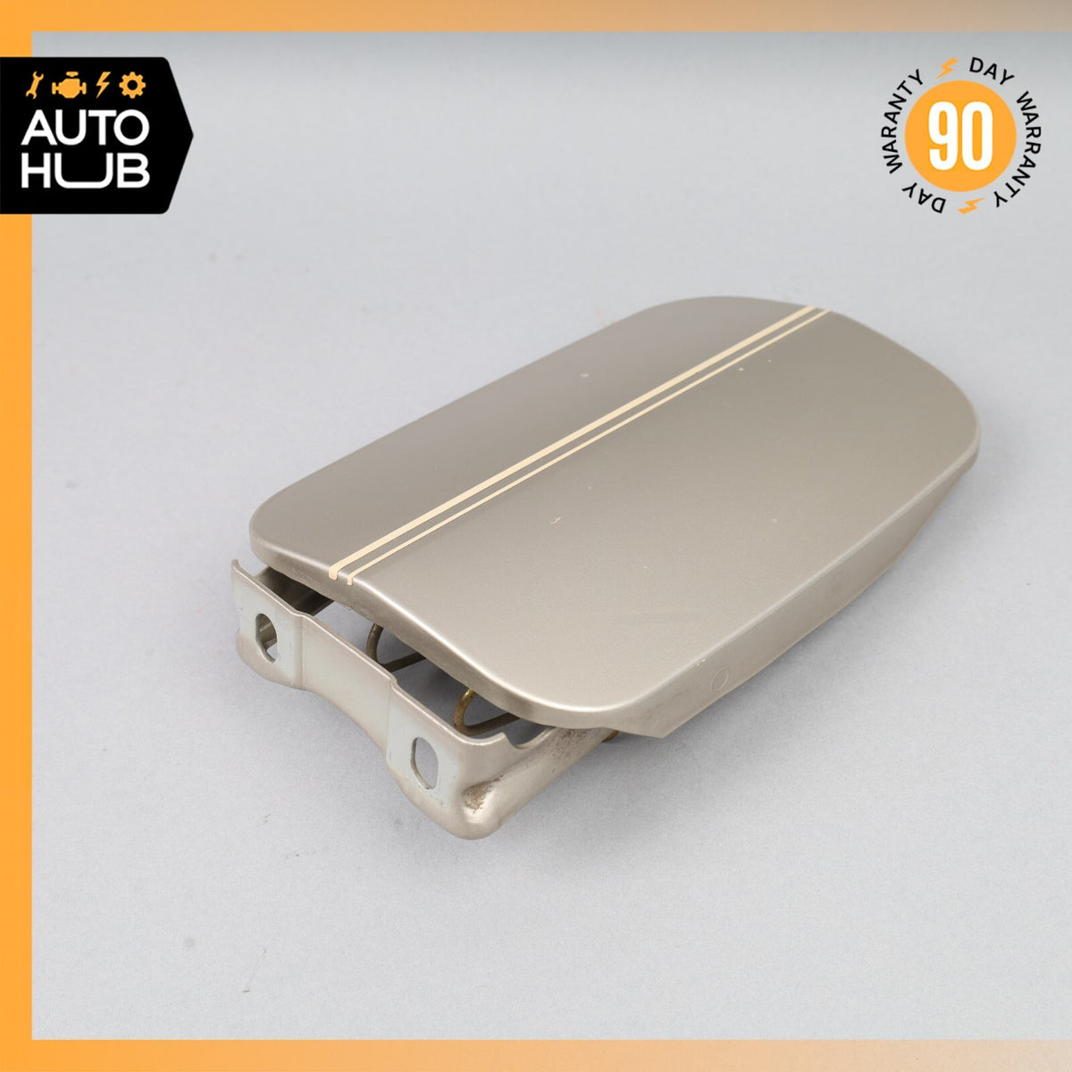 Mercedes W126 420SEL Fuel Gas Tank Door Lid Cover OEM - photo 8