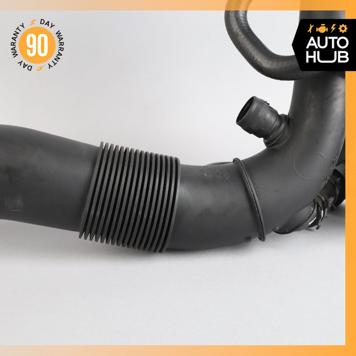 15-18 Porsche Cayenne 958 GTS Left Driver Side Air Intake Cleaner Hose Tube OEM - photo 9