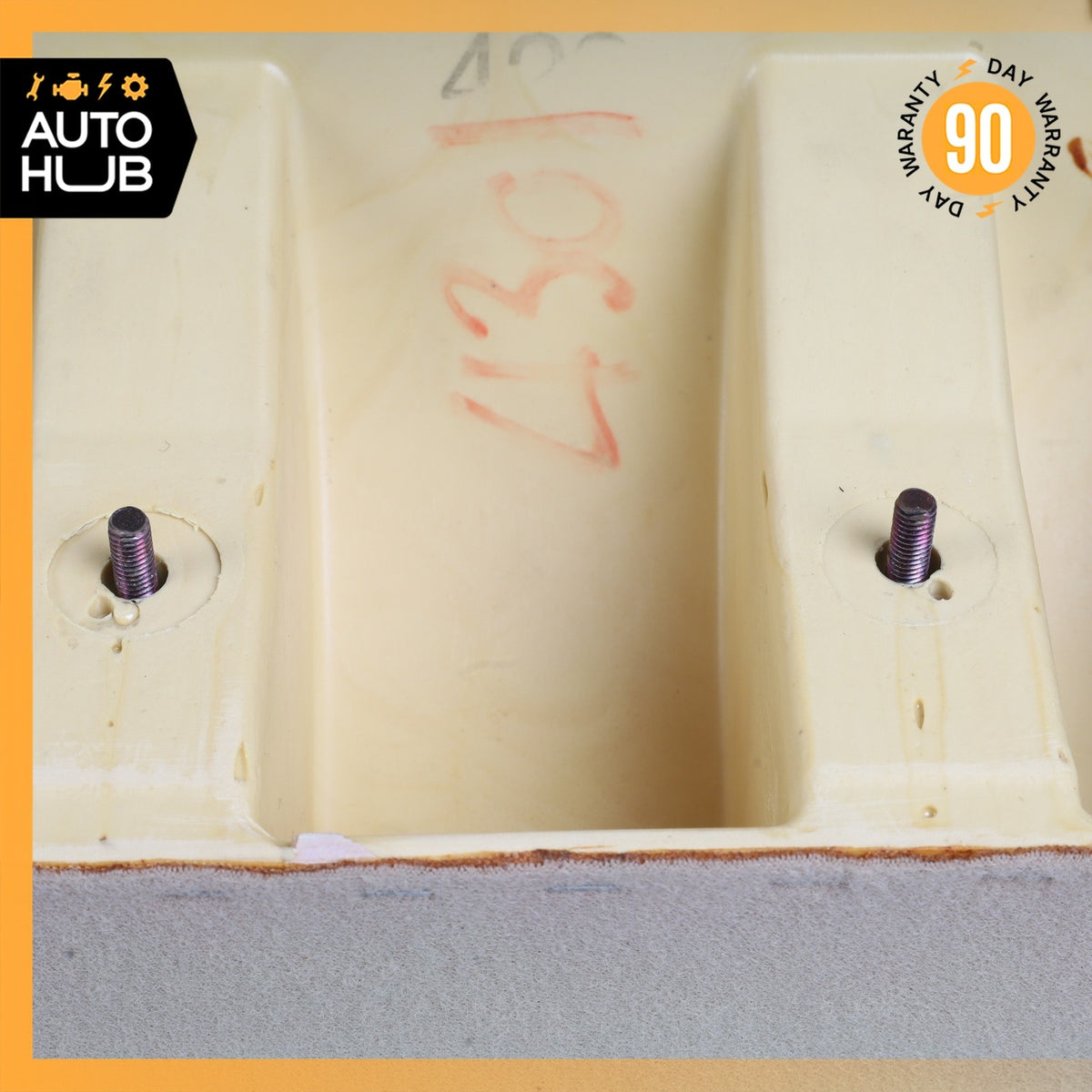 00-09 Bentley Arnage Rear Center Armrest Arm Rest Upper Cover OEM 50k - photo 10