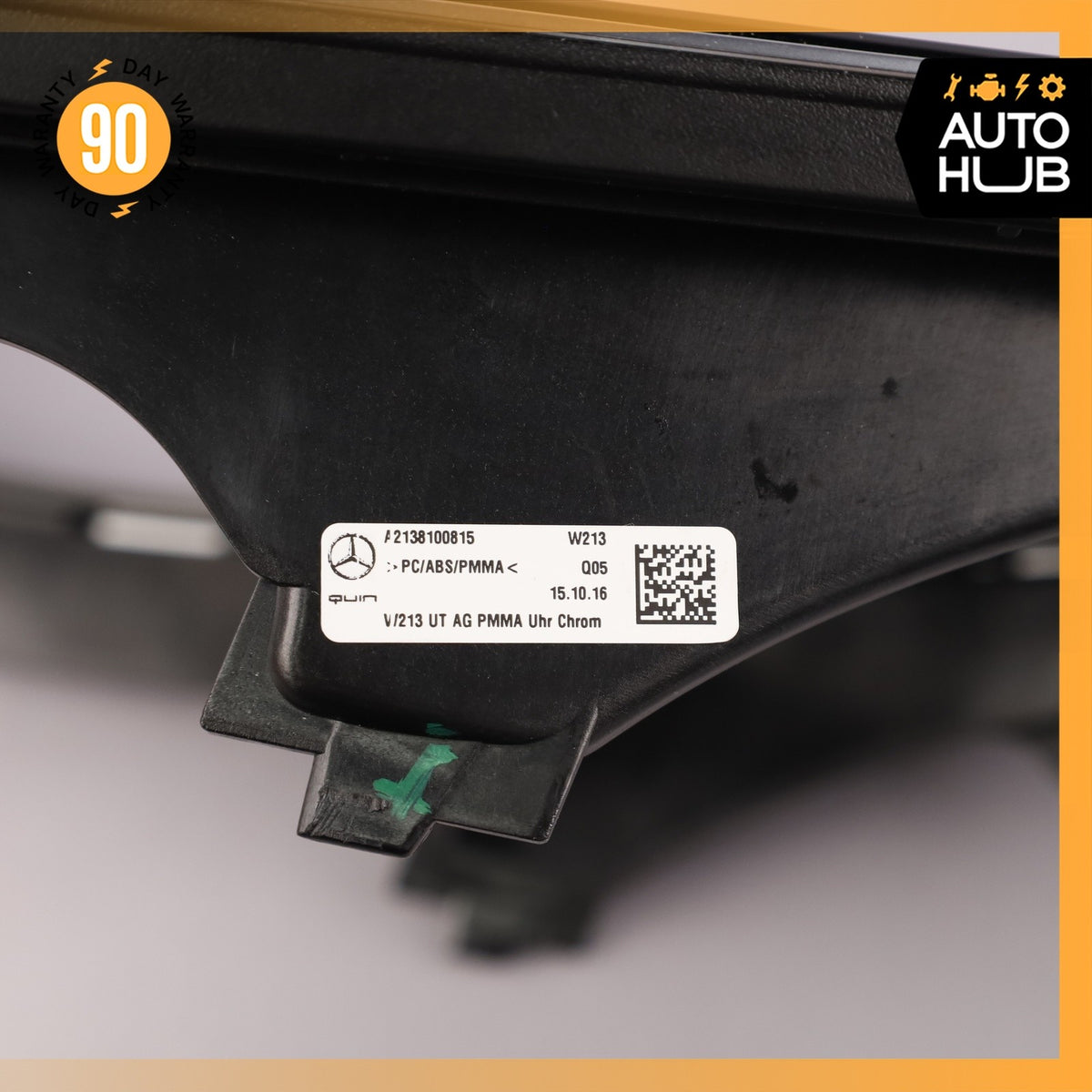 Mercedes W213 E300 Center Console Trim Piano Black 2138100815 OEM - photo 20