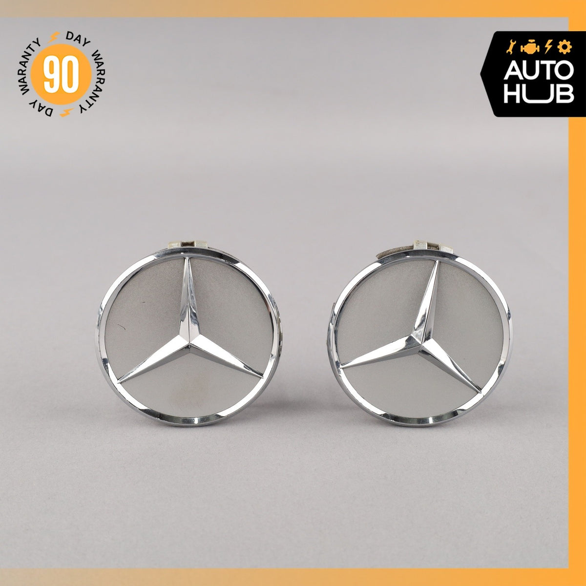 Mercedes W164 ML350 Wheel Center Cap Cover Set of 2 2204000125 OEM - photo 1