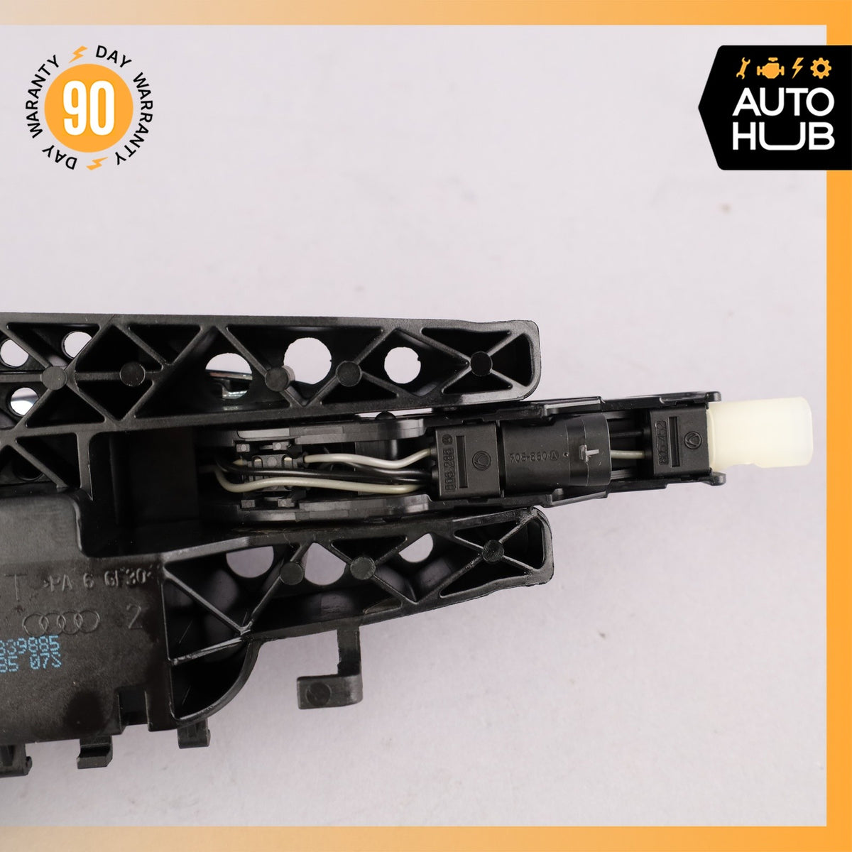 Audi D4 A8L Rear Left Driver Exterior Door Handle Black 4H0839885 OEM - photo 12