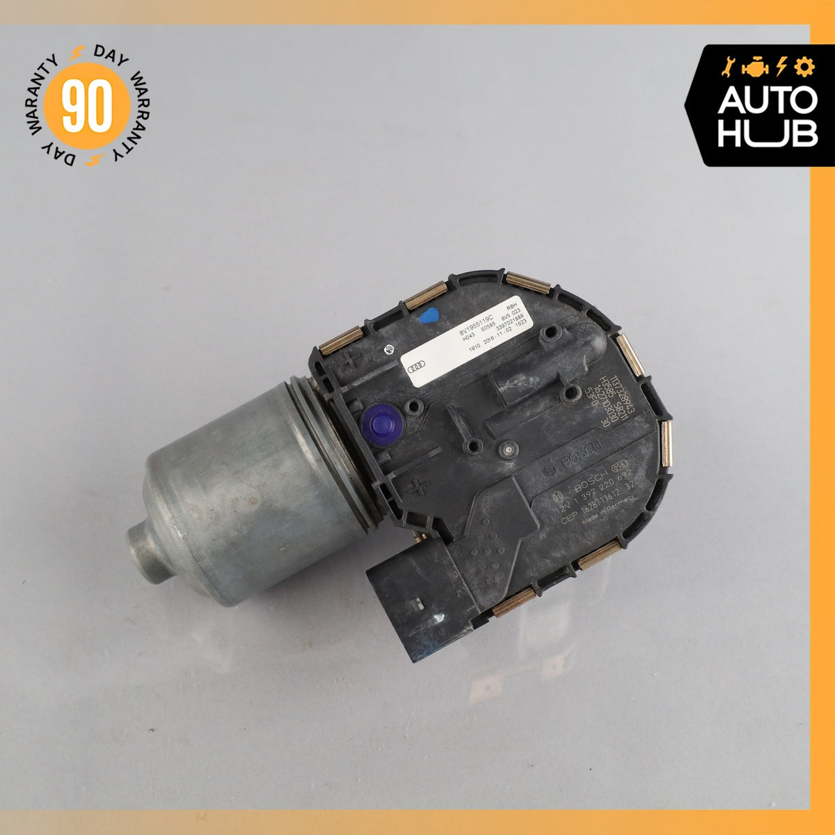 15-20 Audi 8V A3 S3 Front Windshield Wiper Motor OEM - photo 2