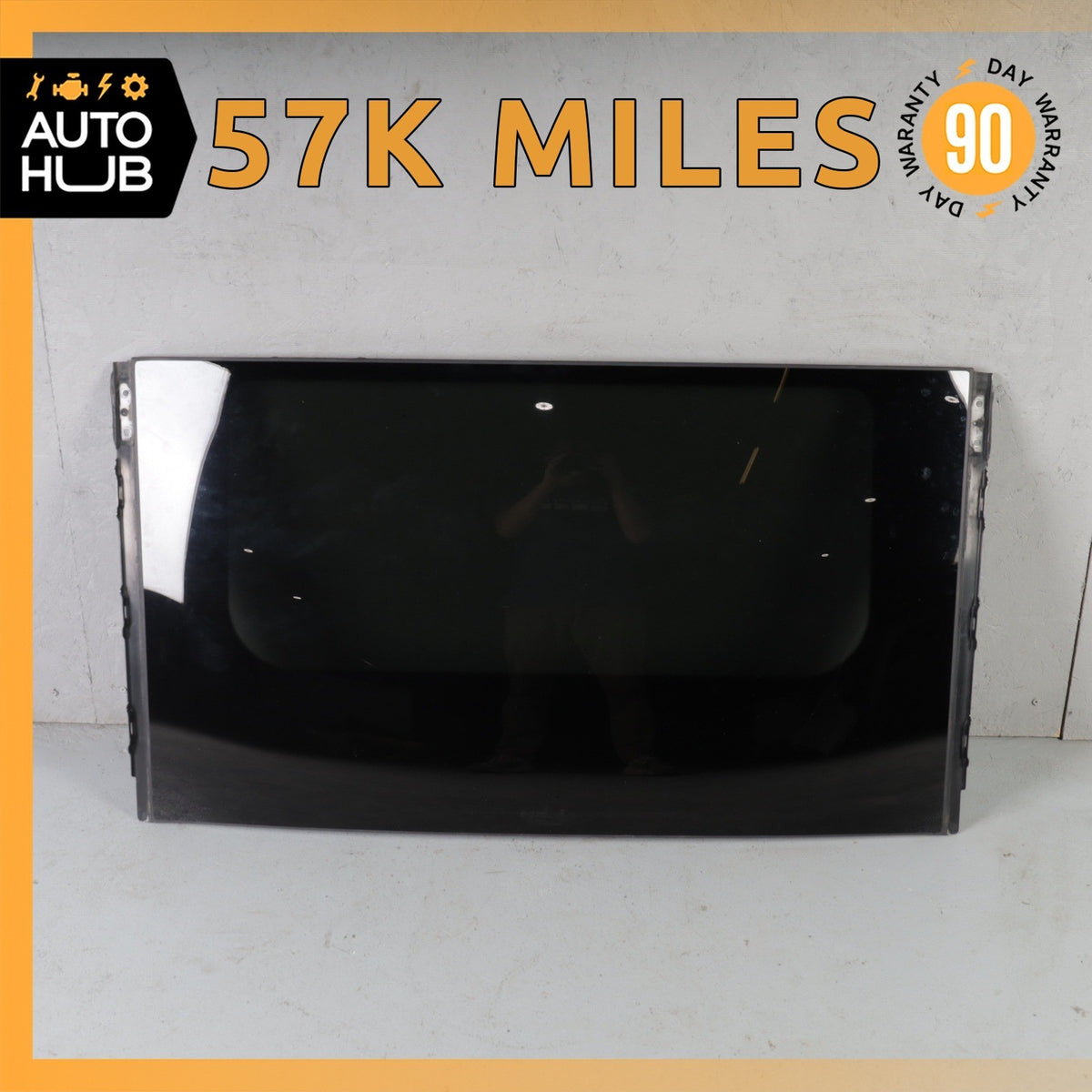 15-20 Mercedes W205 C300 C43 AMG Sedan Rear Panoramic Sunroof Glass OEM 57k - photo 1
