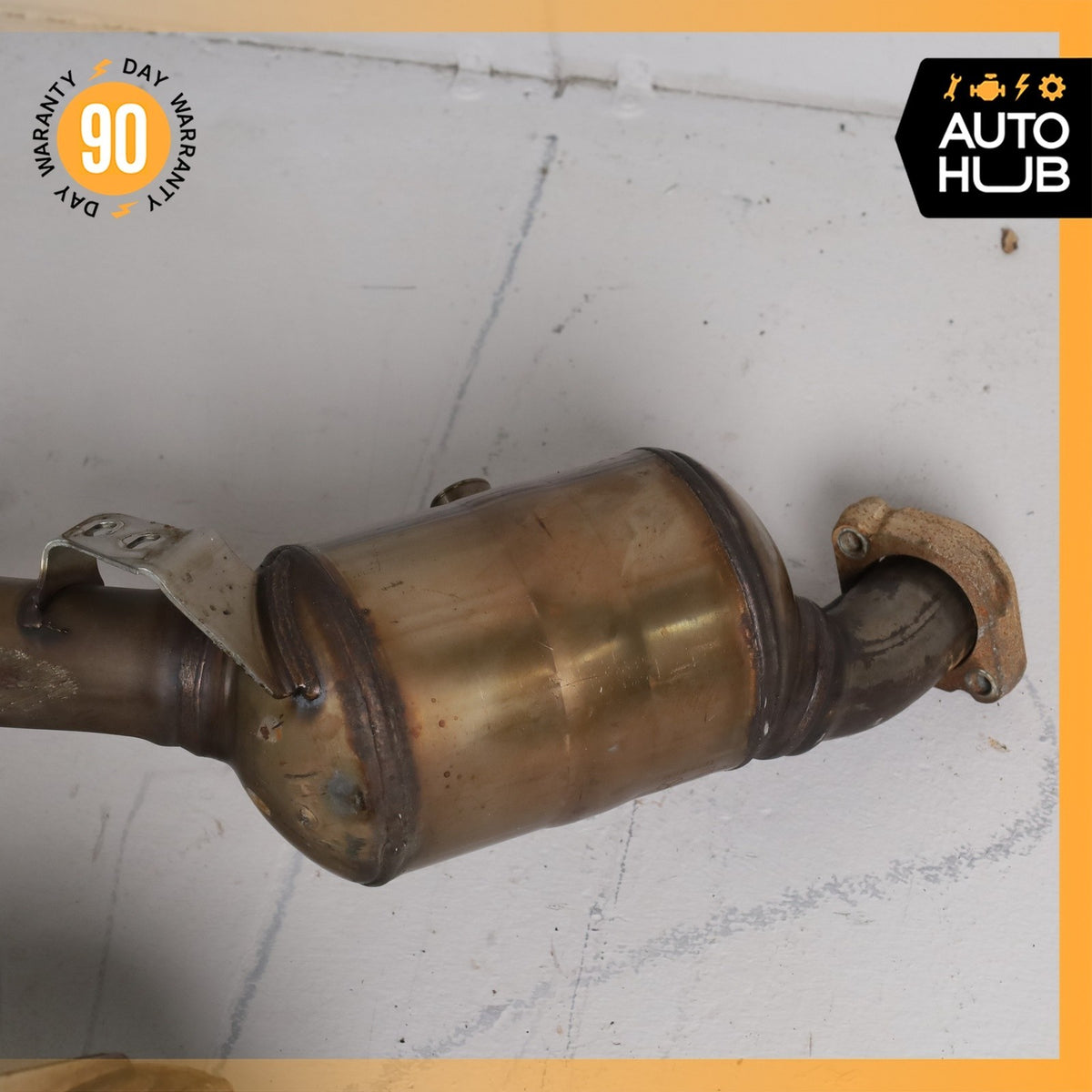 Mercedes W212 E350 RWD Engine Exhaust Downpipe Set OEM 70k - photo 17