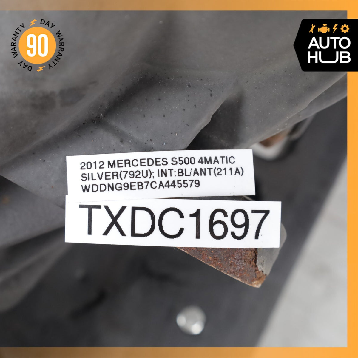 11-14 Mercedes W221 S550 CL550 Rear Axle Carrier Differential Diff 2.65 OEM - photo 14
