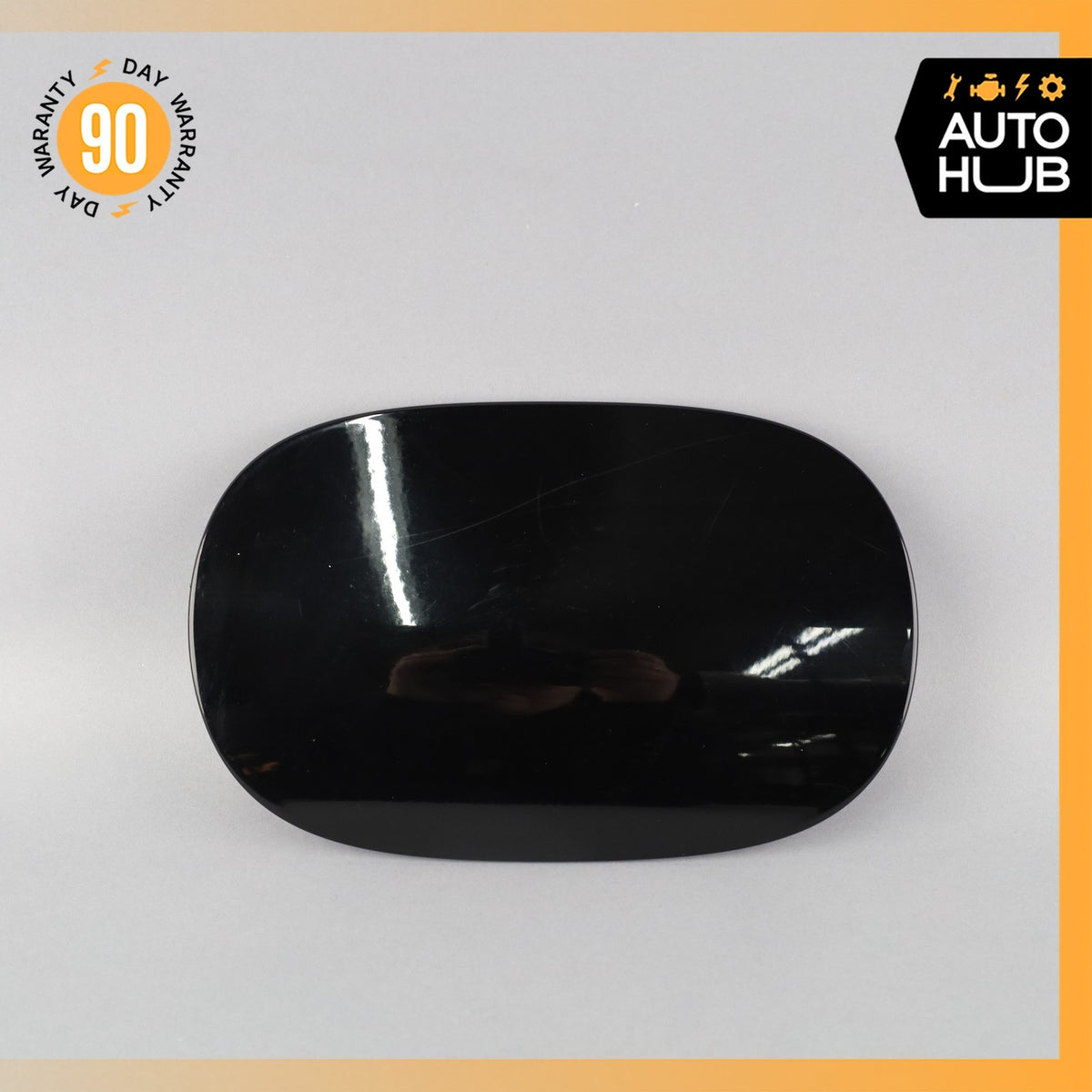 11-18 Porsche Cayenne 958 Fuel Door Lid Gas Tank Cover Black OEM - photo 1