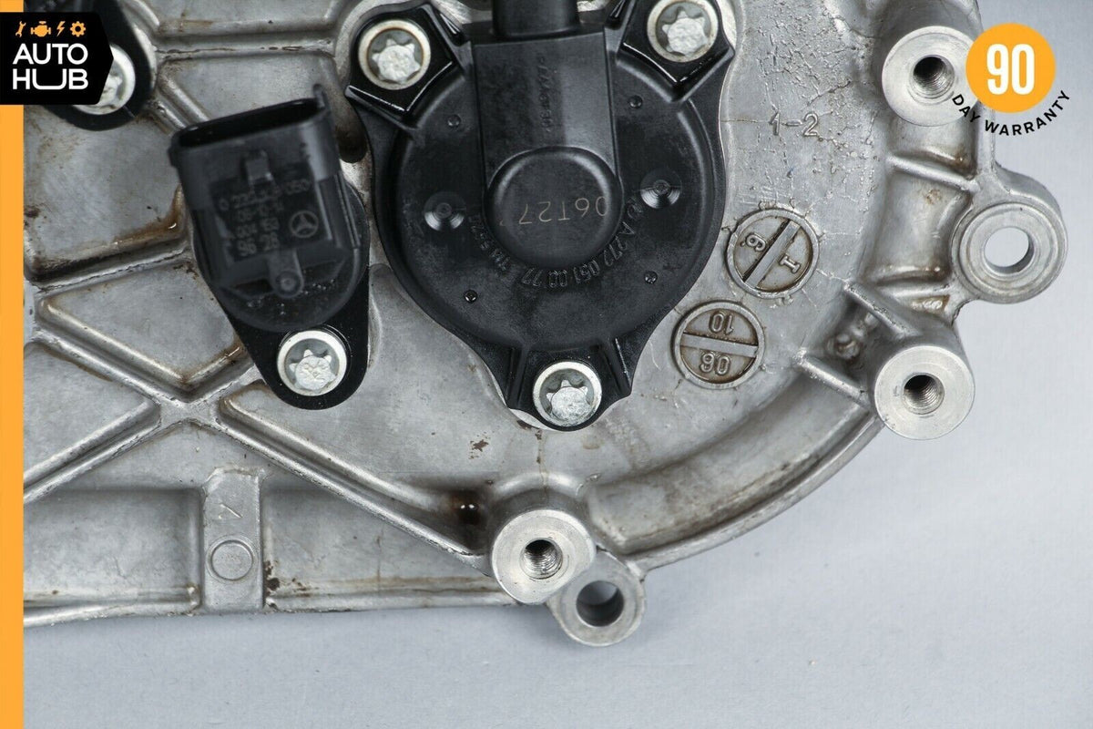 Mercedes W221 S550 E350 Front Left Side Engine Timing Chain Cover Plate OEM - photo 5