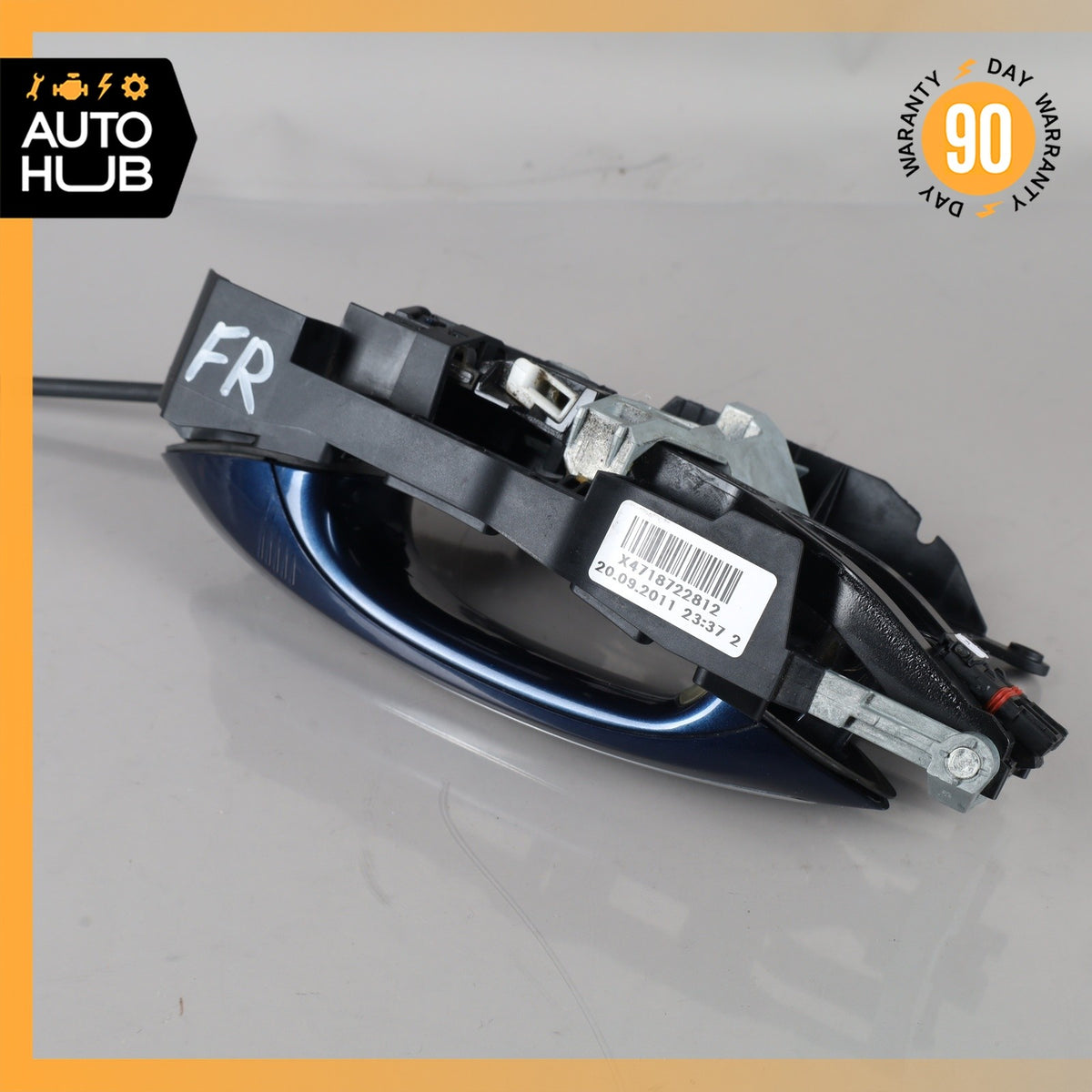 11-16 BMW F10 550i 535i Right Exterior Door Handle w/ Keyless Go OEM - photo 5