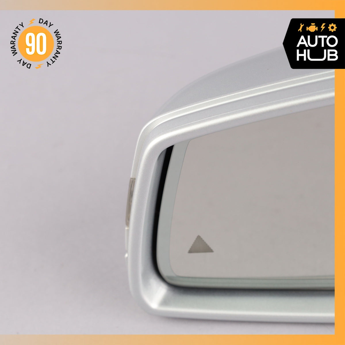 10-13 Mercedes W221 S400 S550 Left Side Rear View Door Mirror w/ Blind Spot OEM - photo 3