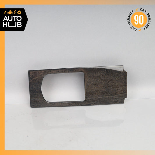 10-16 Porsche Panamera 970 Rear Center Console Bezel Trim Wood OEM - photo 1