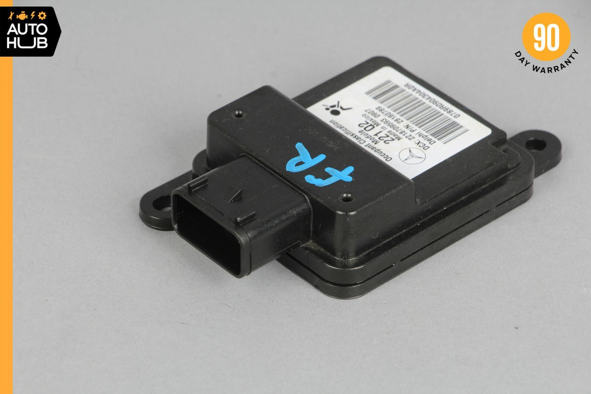 10-13 Mercedes W221 S400 S550 Seat Occupancy Module Sensor 2218709593 OEM - photo 1