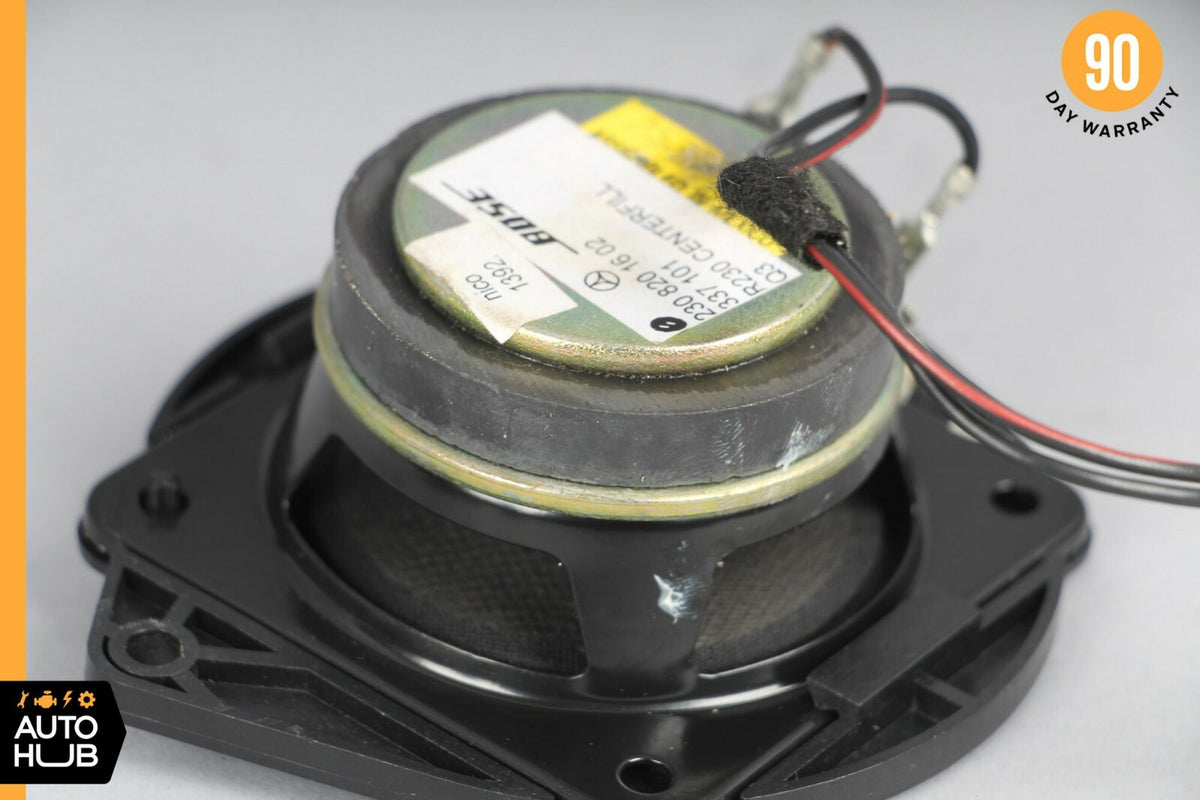 03-08 Mercede R230 SL500 SL55 AMG Dashboard Dash Center Audio Speaker Bose OEM - photo 10