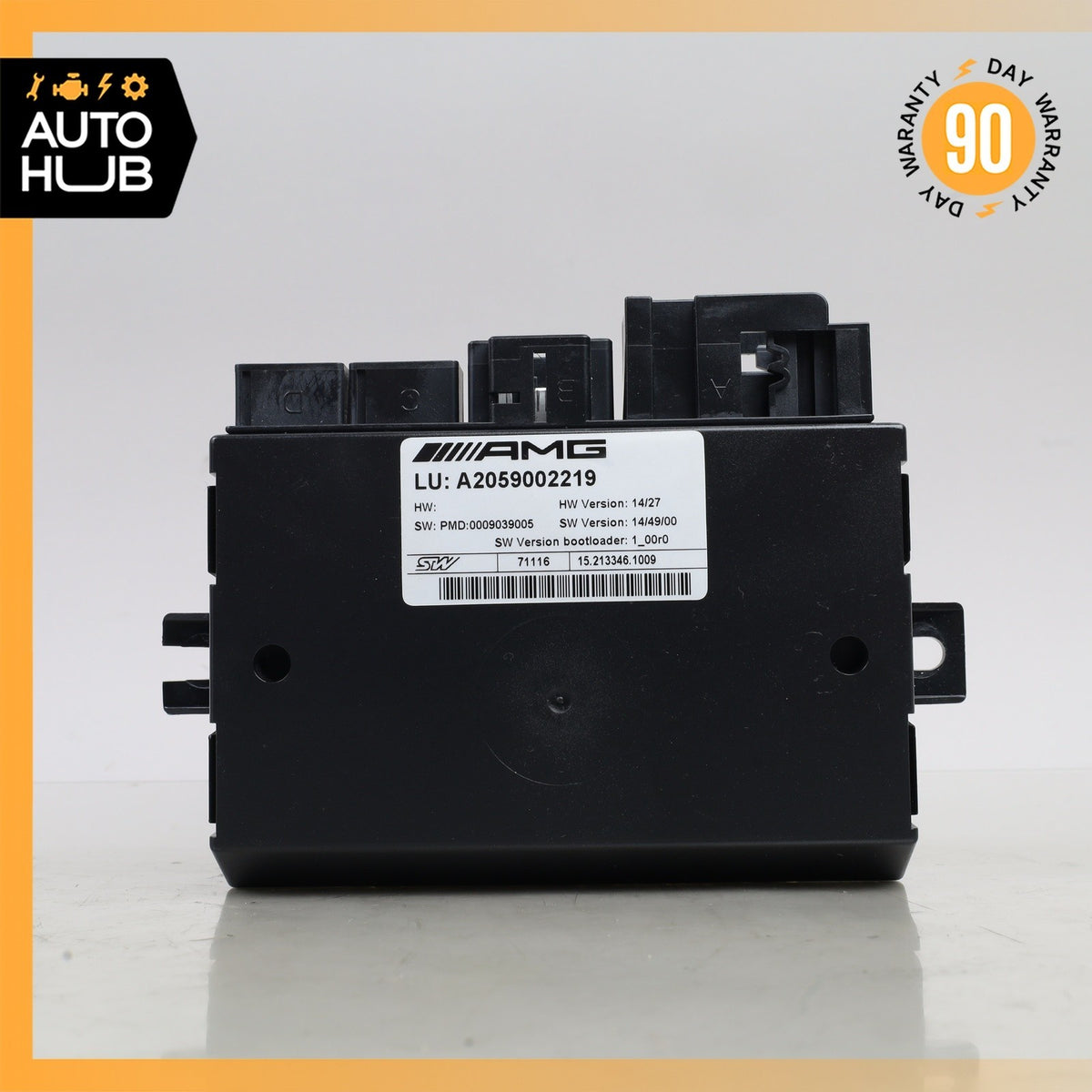 15-16 Mercedes W205 C63 AMG C43 AMG Active Engine Mount Control Module OEM - photo 2