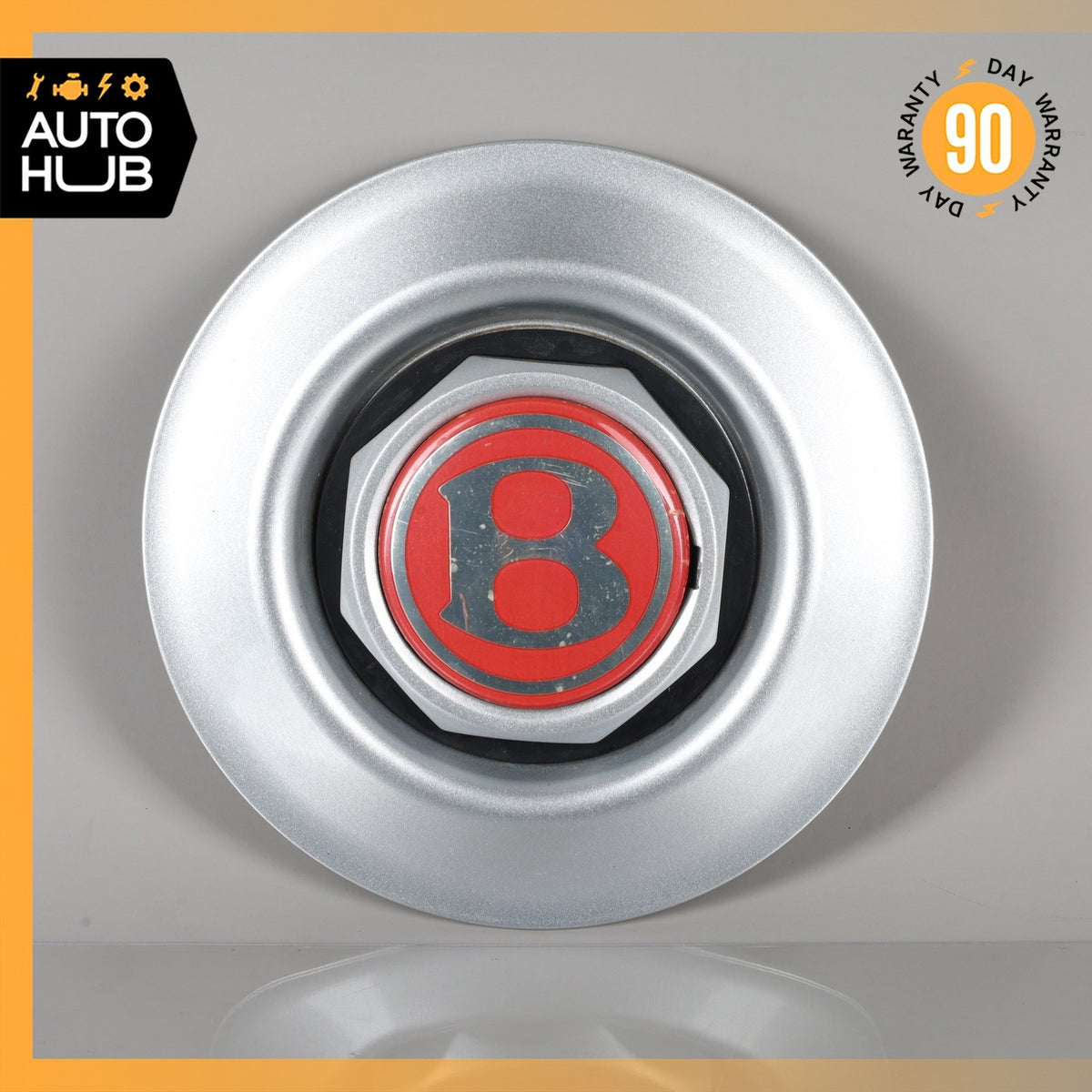 00-02 Bentley Arnage Wheel Center Hub Cap Cover OEM 50k - photo 3