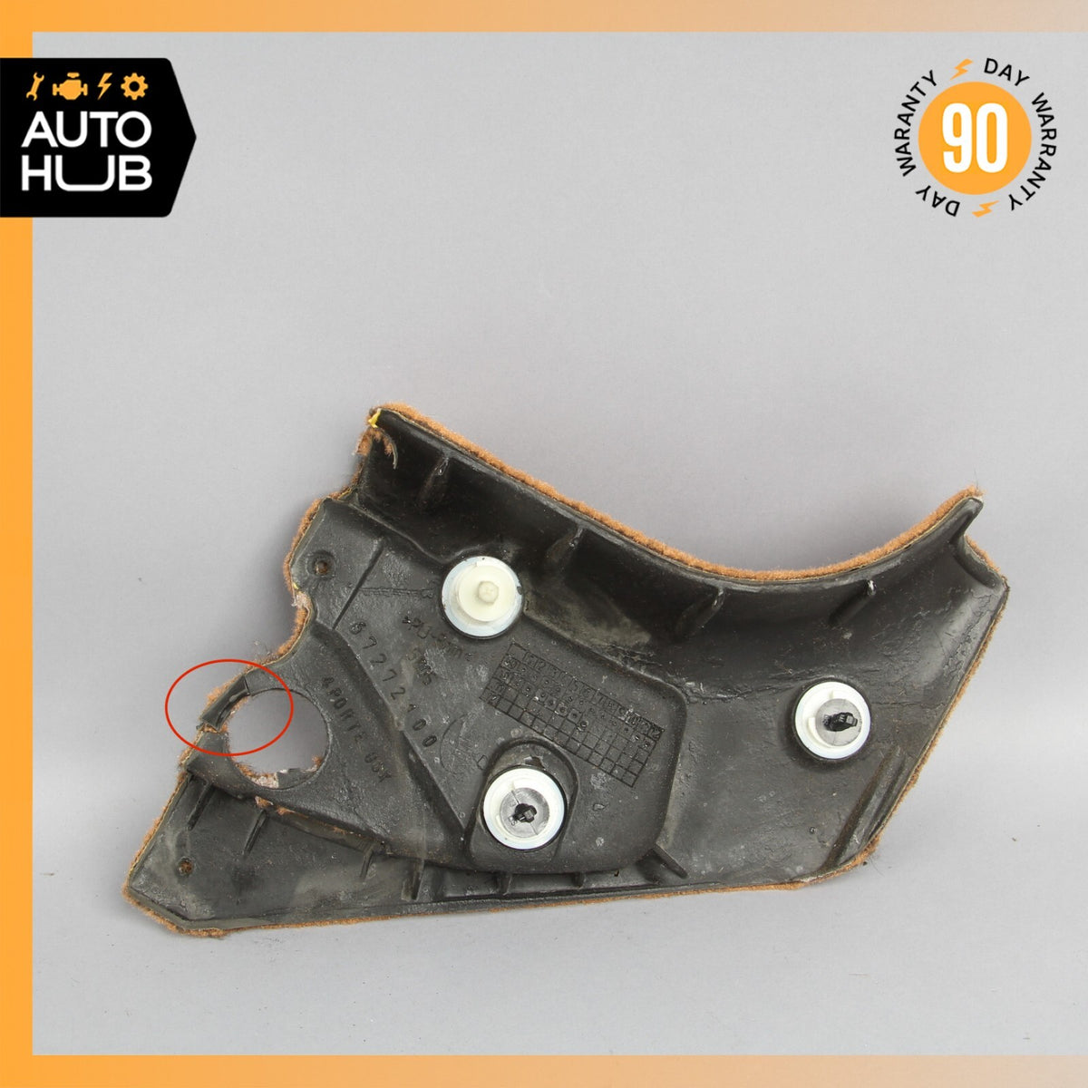 03-13 Maserati Quattroporte S Left Driver Knee Panel Under Dashboard Dash OEM - photo 6