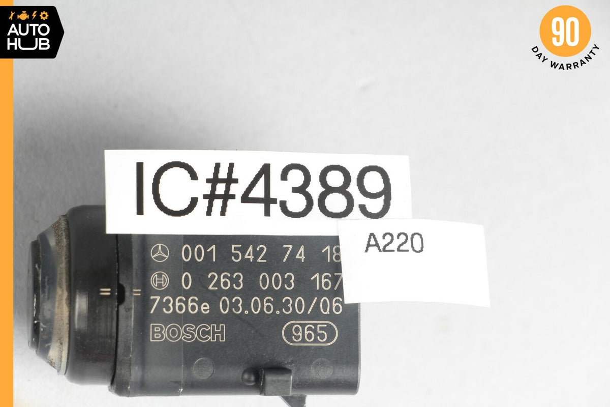 00-06 Mercedes W215 CL500 CL600 Rear Bumper Parking Sensor PDC 0015427418 OEM - photo 6