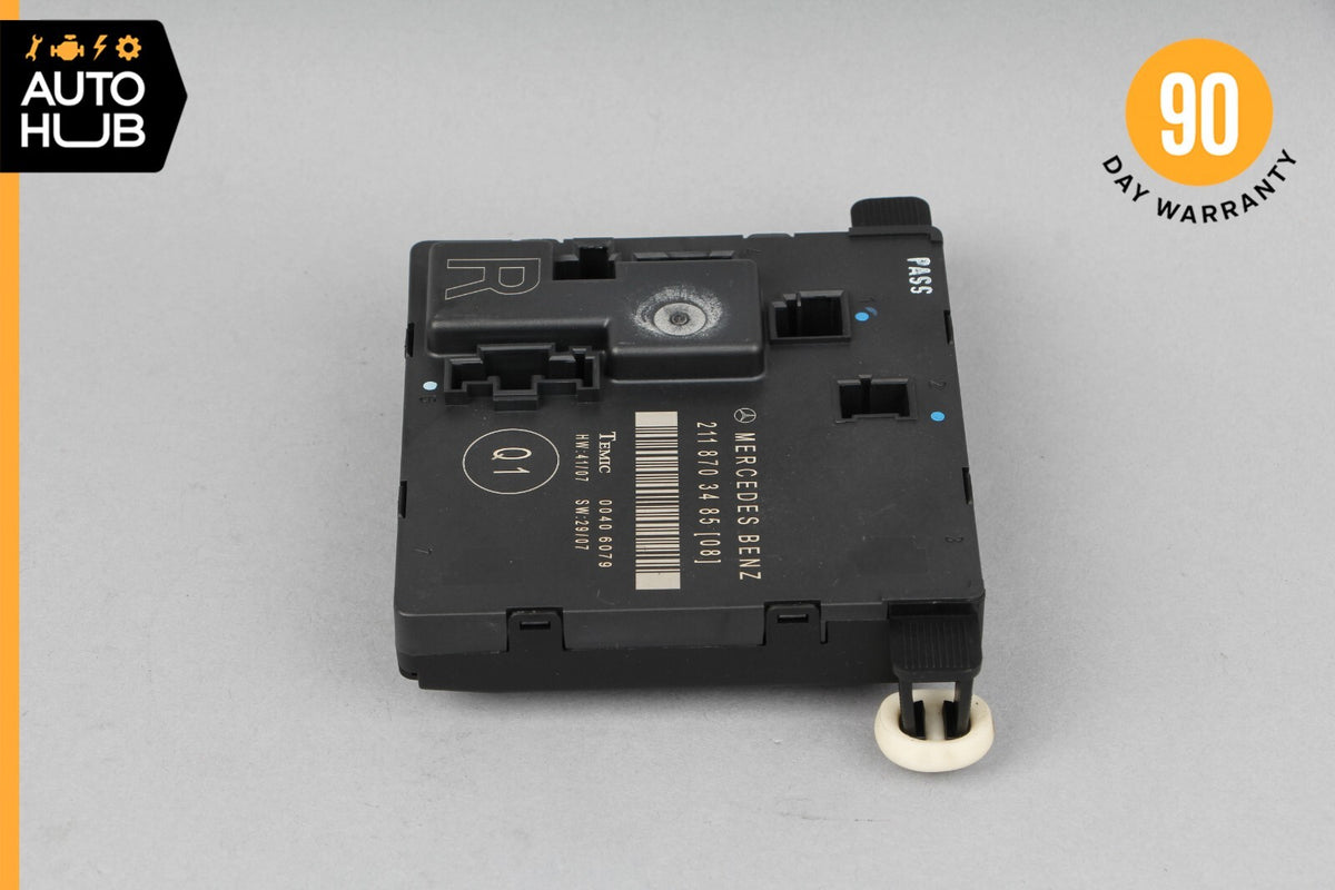 07-09 Mercedes W211 E550 E63 AMG Rear Right Door Control Module 2118703485 OEM - photo 4