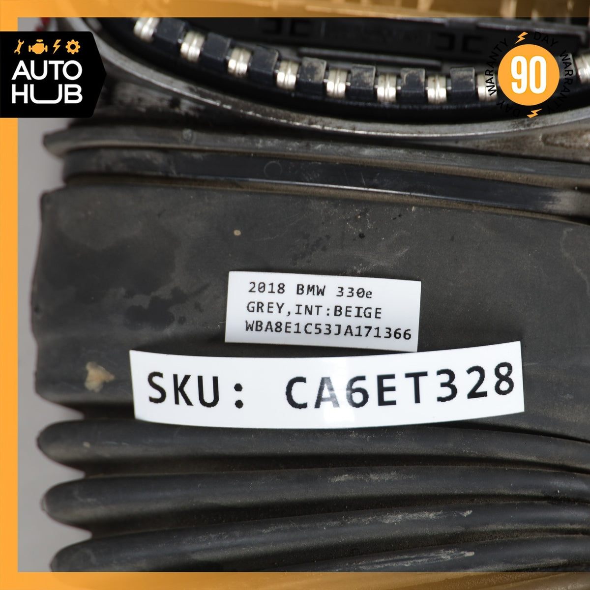 BMW F30 330e Hybrid Engine High Voltage Wire Harness Cable OEM 61k - photo 21