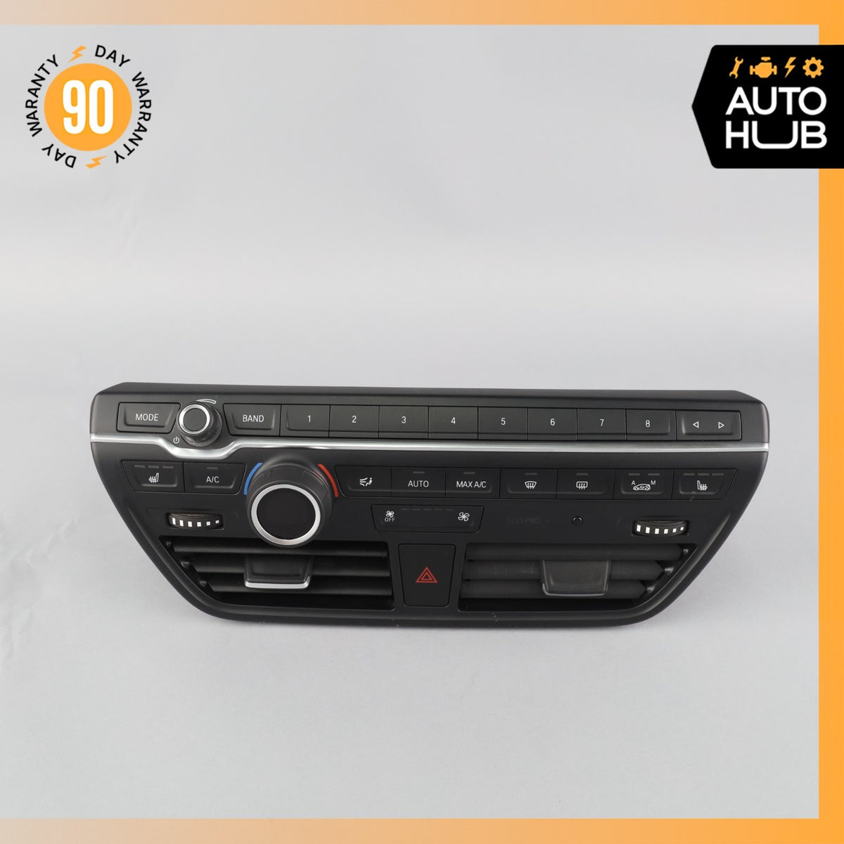 14-21 BMW i3 I01 Hybrid Dashboard A/C AC Climate Control Switch 9379125 OEM - photo 2
