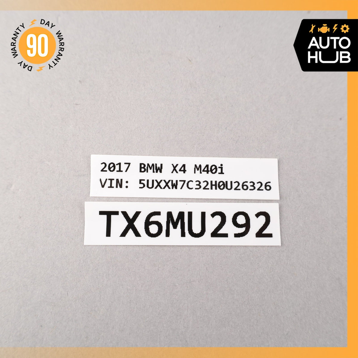 BMW F26 X4 X3 Central Gateway Control Module Unit 61359380334 OEM - photo 10