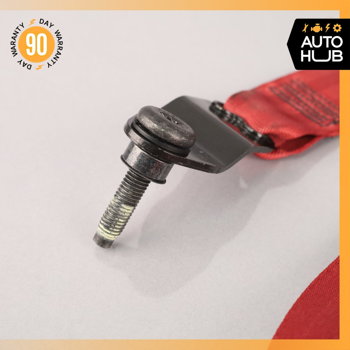 14-24 Jaguar X152 F-Type Front Left Driver Side Seatbelt Retractor Red OEM - photo 9