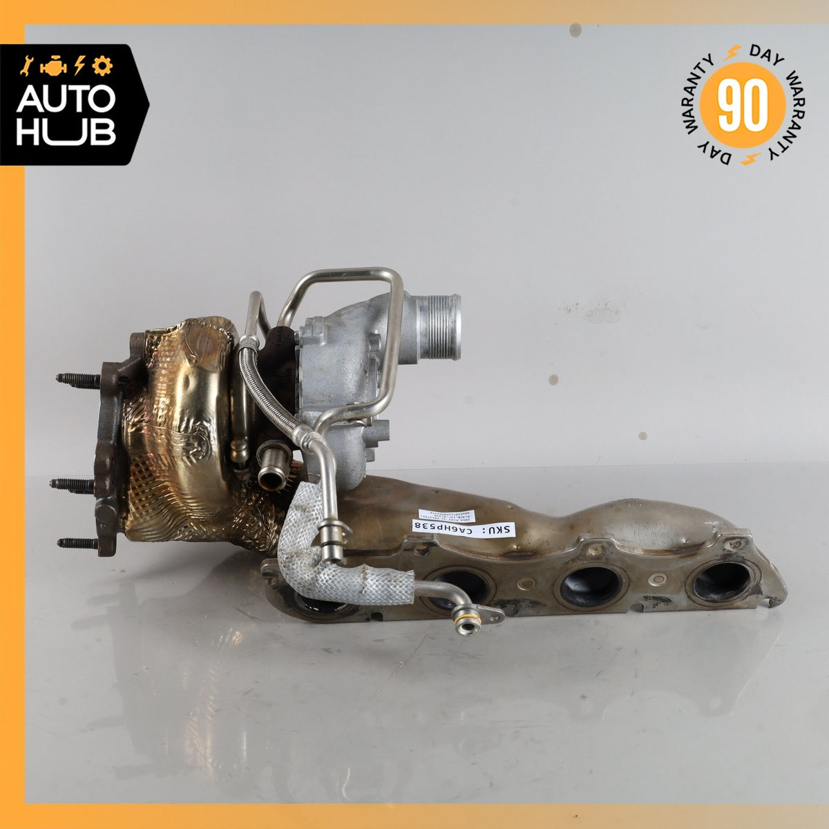 13-18 Audi C7 S6 A8 S7 Left Turbo Charger Turbocharger Manifold 079145703E OEM - photo 2